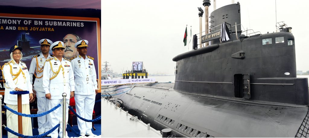 Bangladesh Navy Commissions First Submarines